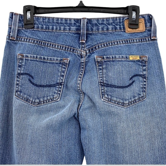Levi Strauss Signature Mid Rise Bootcut Blue Jeans Women’s Size 6 - Picture 3 of 10